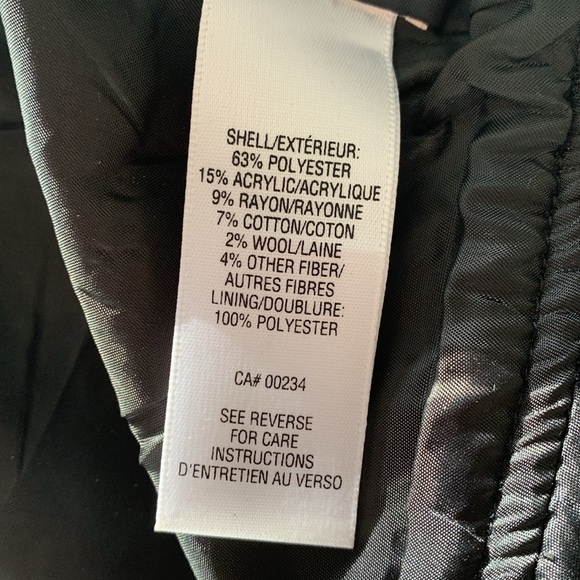 Black / grey winter coat - Picture 12 of 13